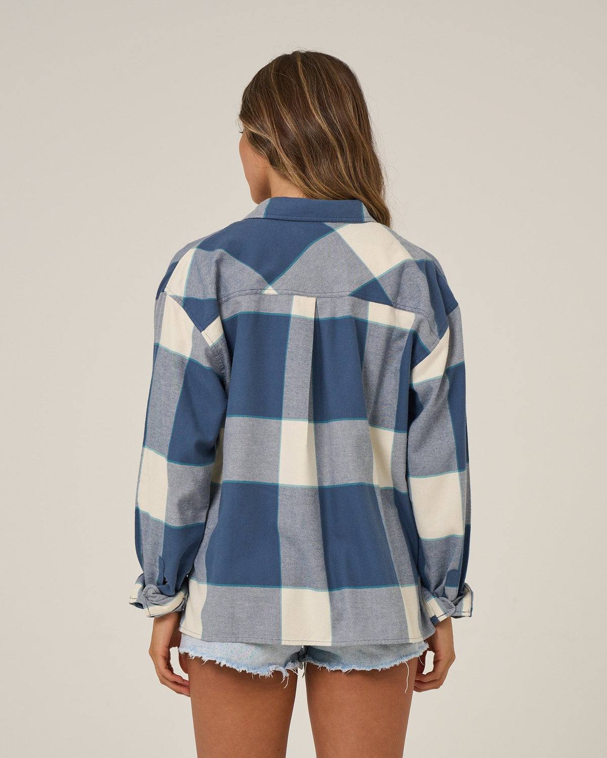 NOMAD FLANNEL - Vintage Indigo | Salty Crew