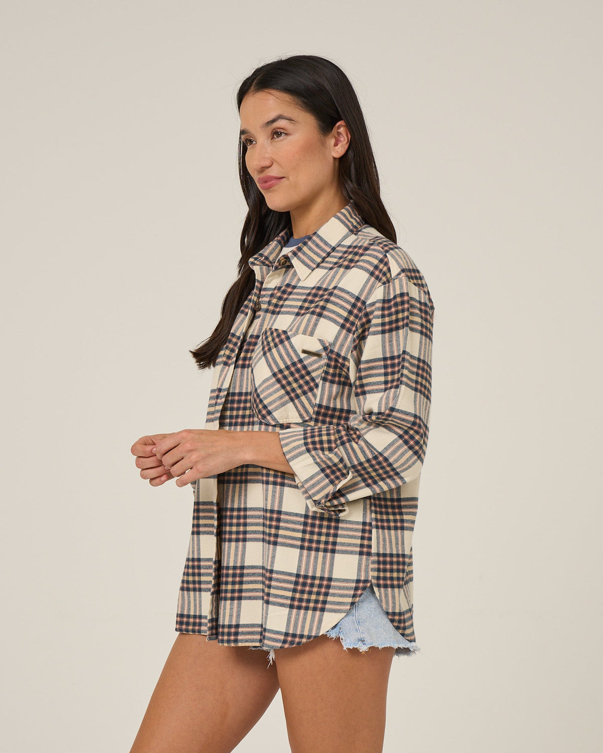 OUT WEST FLANNEL - Birch | Salty Crew