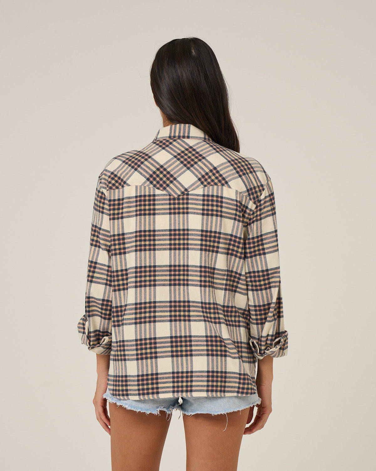 OUT WEST FLANNEL - Birch | Salty Crew