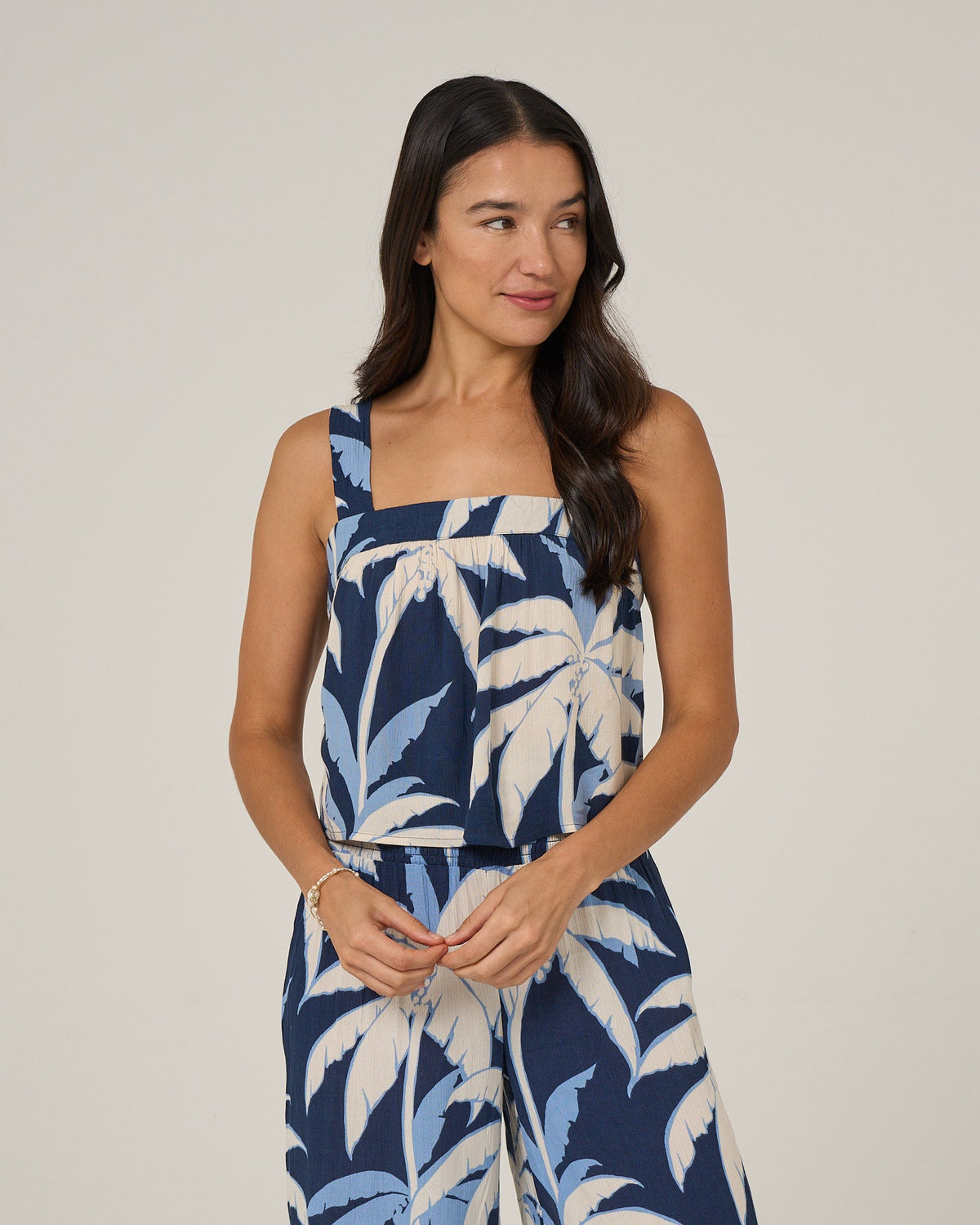 PALMS UP CAMI - Bright Navy | Salty Crew