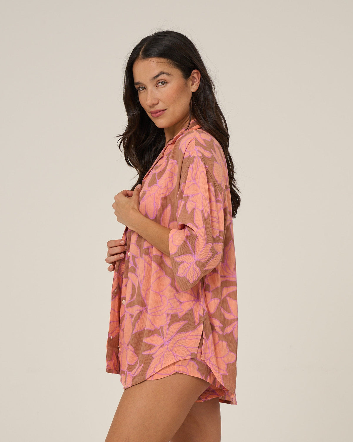 ROSE PARADE TUNIC - Mocha | Salty Crew
