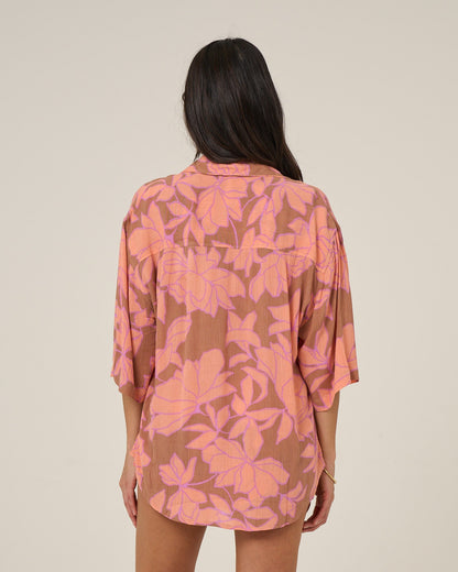 ROSE PARADE TUNIC - Mocha | Salty Crew
