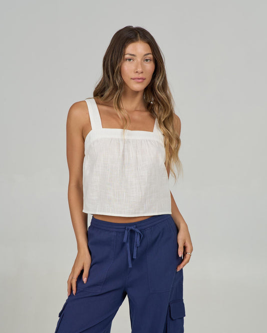 CHARTER CAMI - Off White | Salty Crew