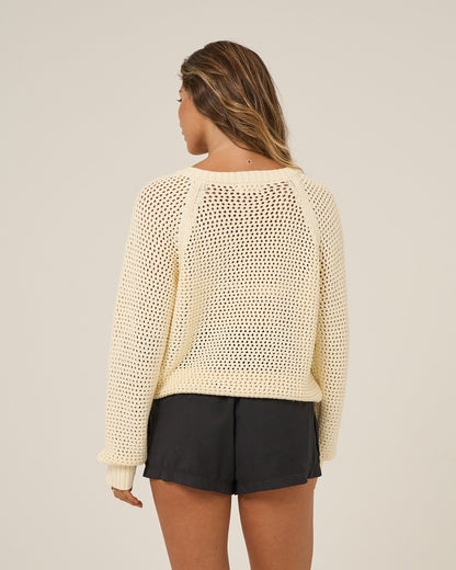 SURGE SWEATER - Off White | Salty Crew