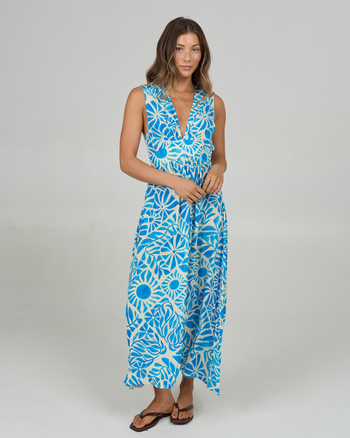 WINDWARD MAXI DRESS - Bold Blue | Salty Crew