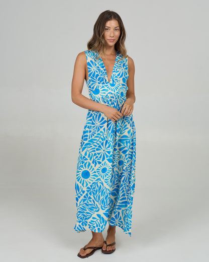 WINDWARD MAXI DRESS - Bold Blue | Salty Crew