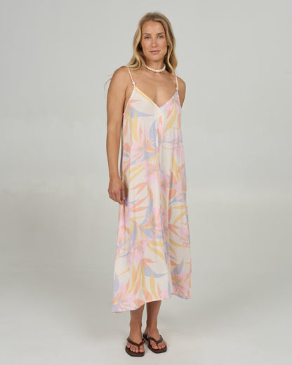 DREAMLAND MIDI DRESS - Off White | Salty Crew