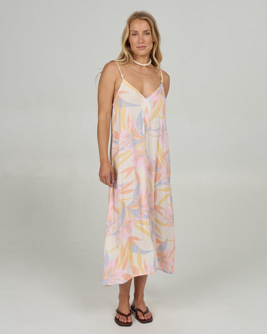 DREAMLAND MIDI DRESS - Off White | Salty Crew