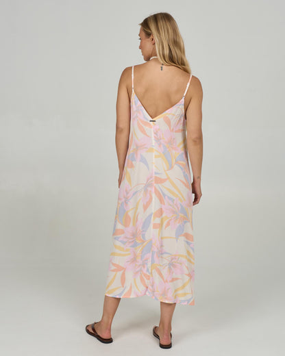 DREAMLAND MIDI DRESS - Off White | Salty Crew