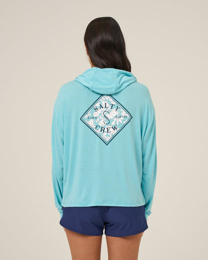 TIPPET FILL TECH HOODY - AQUAMARINE | Salty Crew