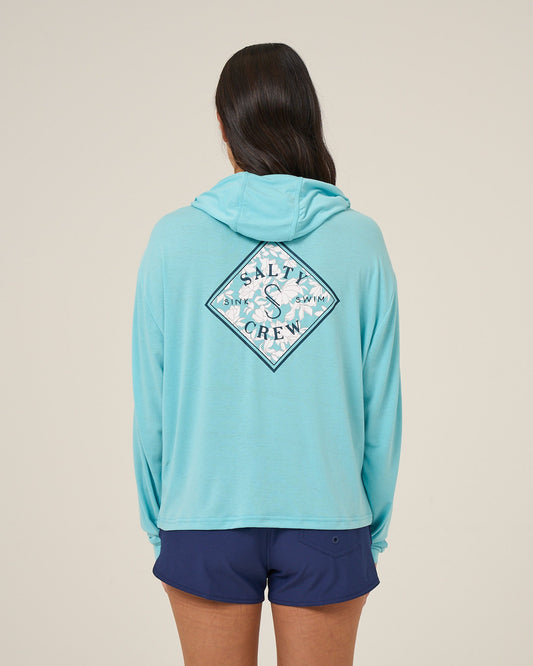 TIPPET FILL TECH HOODY - AQUAMARINE | Salty Crew