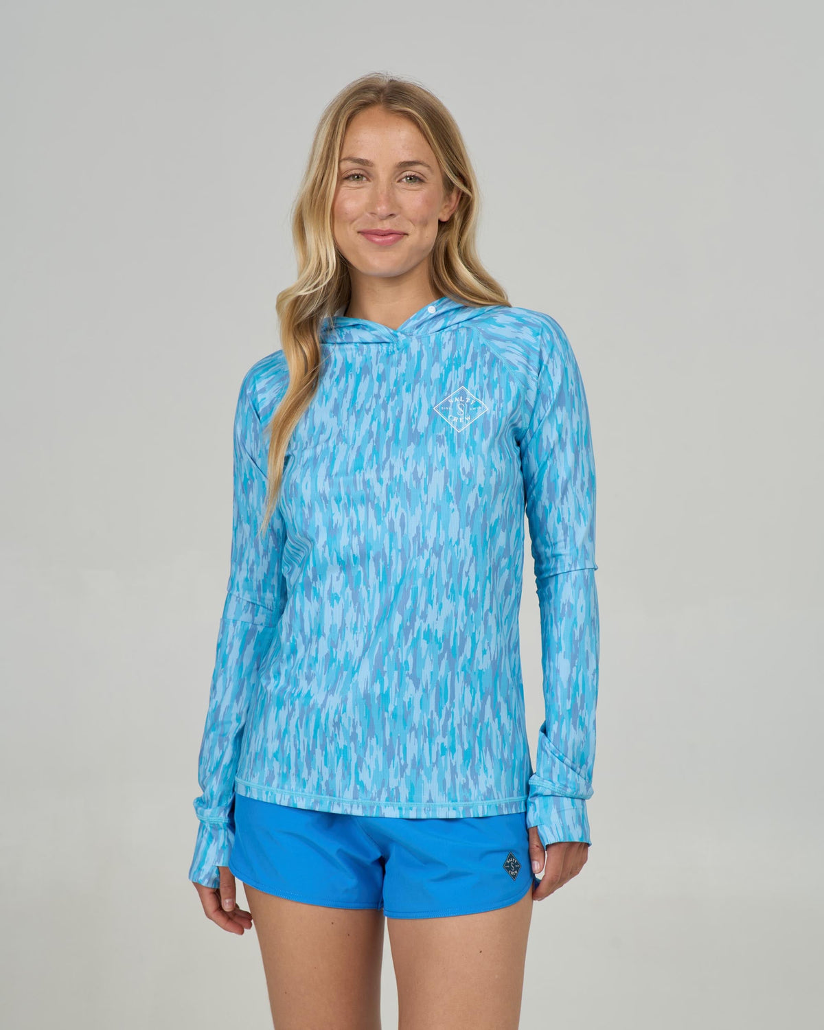 APEX SUNSHIRT - Pool Blue | Salty Crew