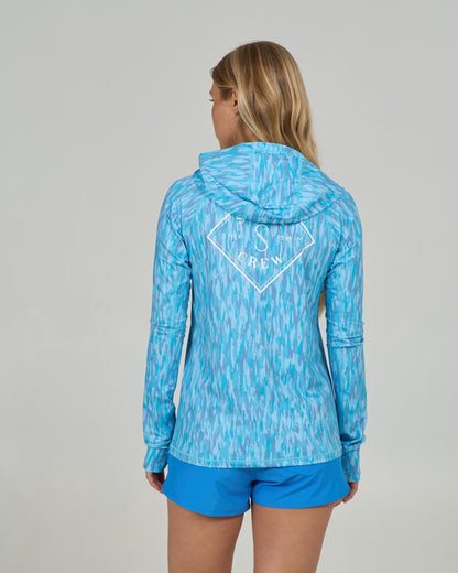 APEX SUNSHIRT - Pool Blue | Salty Crew
