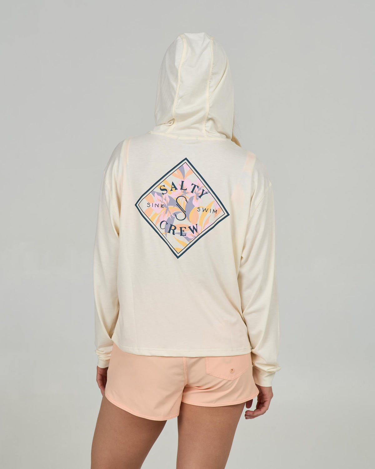 TIPPET FILL TECH HOODY - Off White | Salty Crew