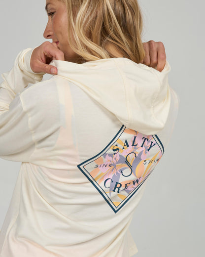 TIPPET FILL TECH HOODY - Off White | Salty Crew