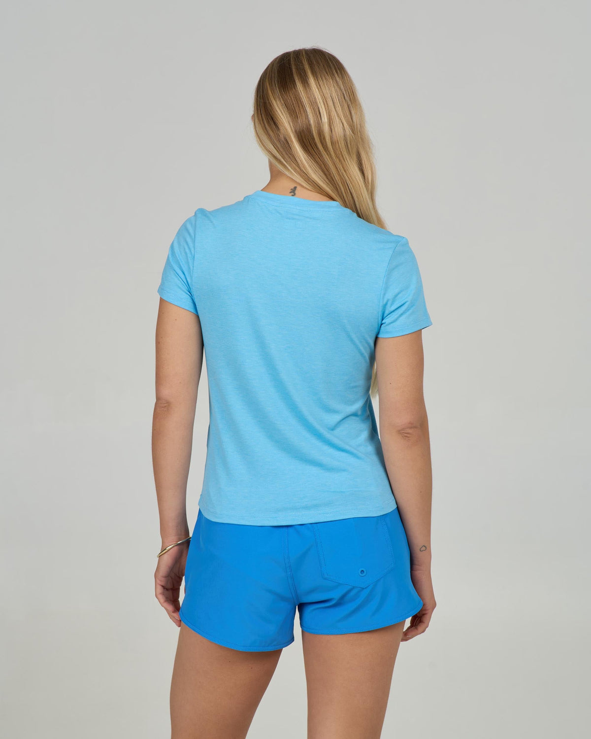 ALPHA TECH TEE - Pool Blue | Salty Crew