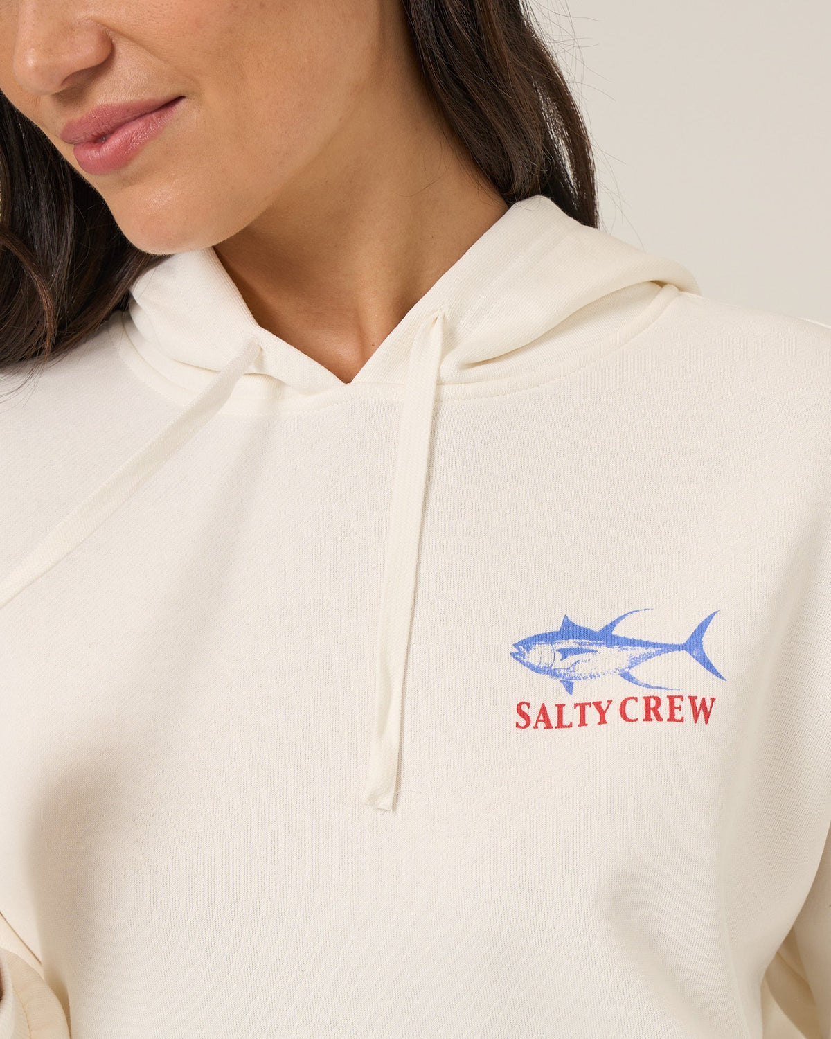 OVERLAY HOODIE - Off White | Salty Crew