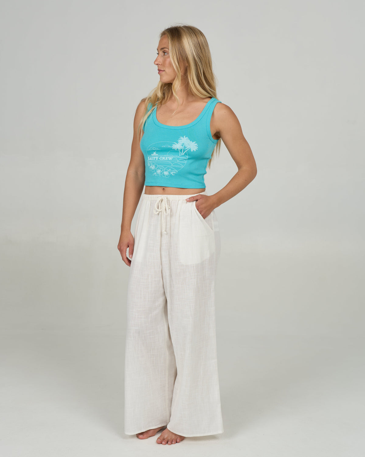 CABANA PANT - Off White | Salty Crew