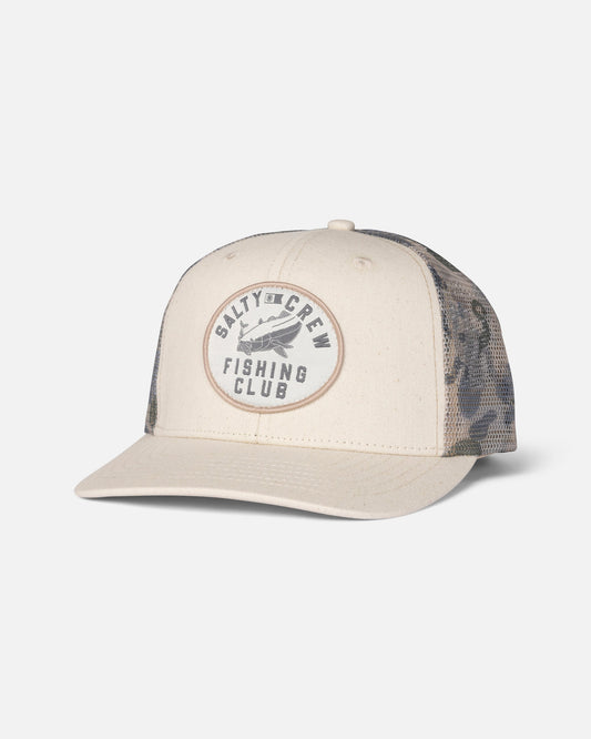 ON A MISSION TRUCKER - OFF WHITE | Salty Crew