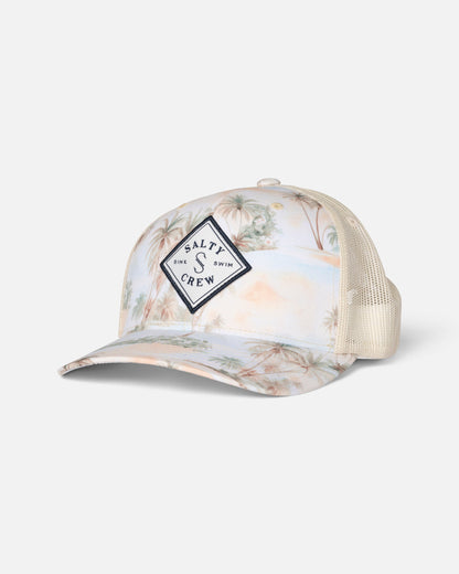 SEALINE RETRO TRUCKER - WHITE | Salty Crew