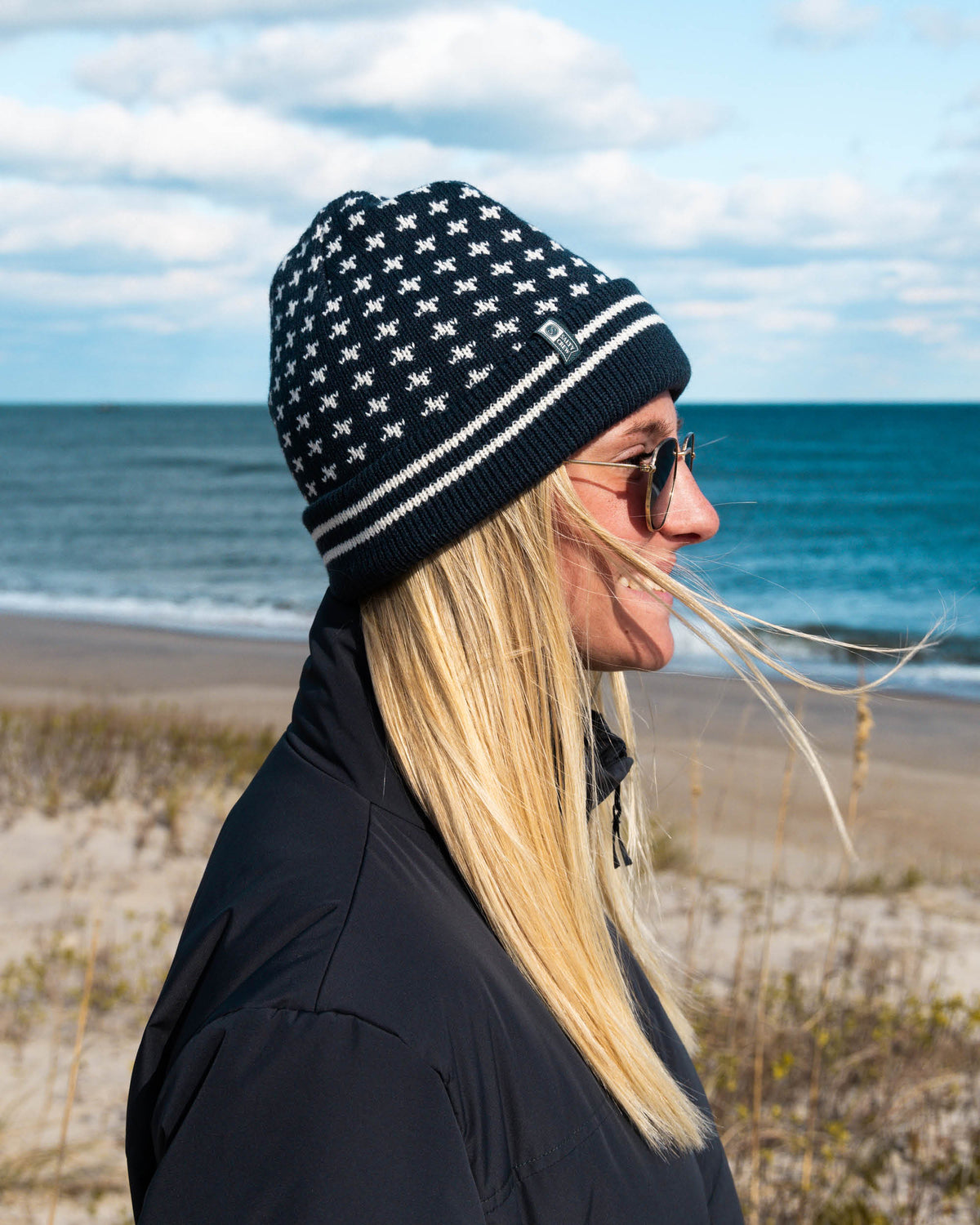 STARLIGHT BEANIE - Dark Navy | Salty Crew