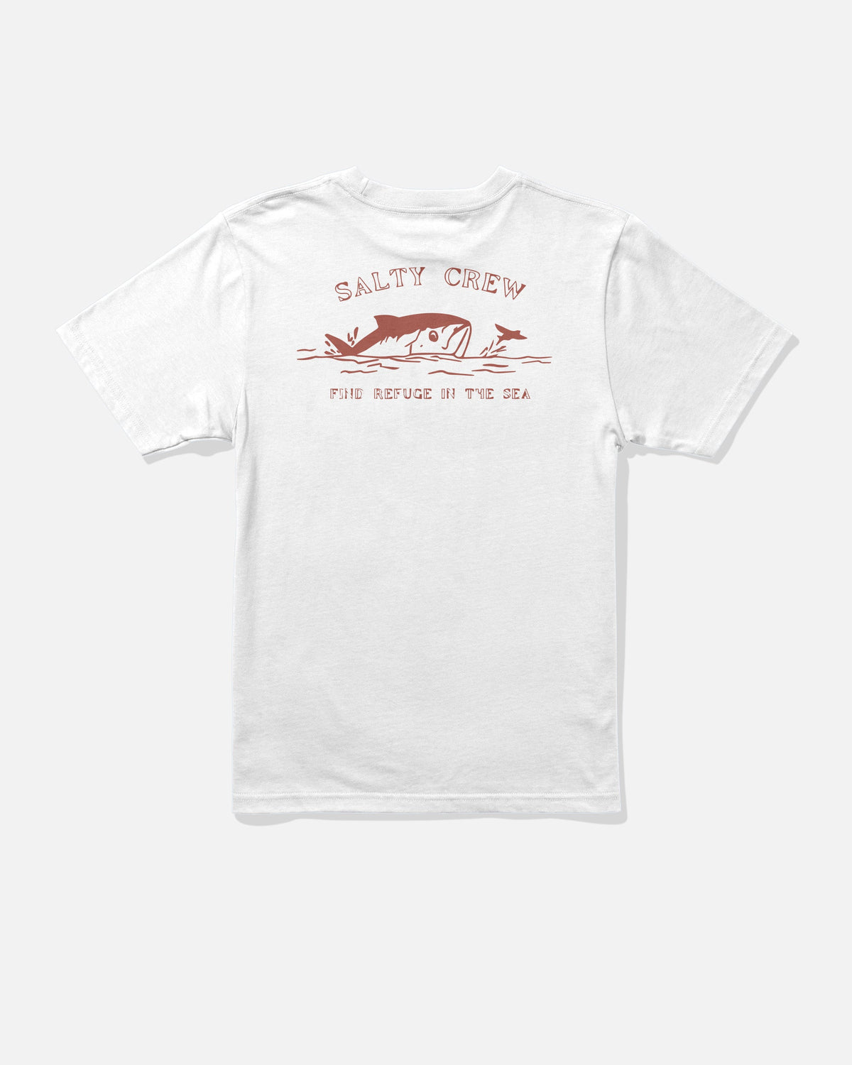 PEEKED BOYS SS TEE - White | Salty Crew
