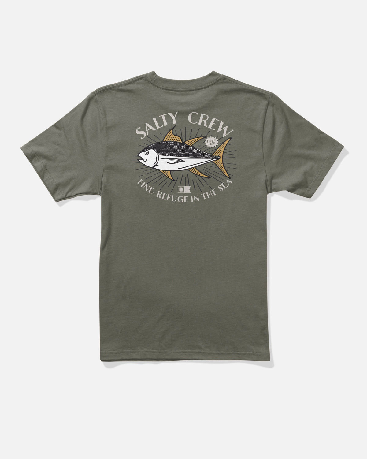 OMAKASE BOYS SS TEE - Dusty Olive | Salty Crew