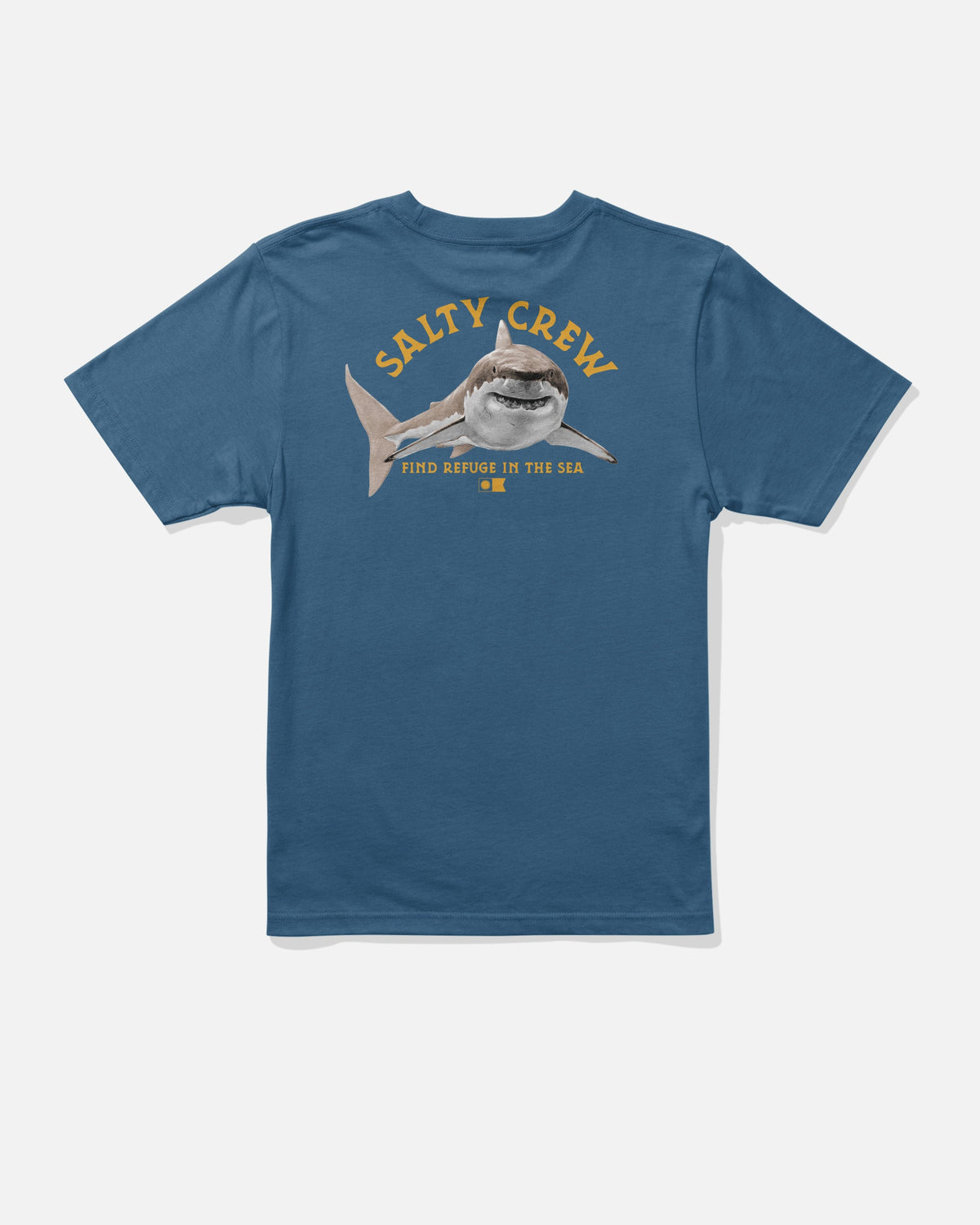 LURKING BOYS SS TEE - Cast Blue | Salty Crew