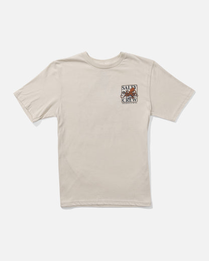 INK SLINGER BOYS SS TEE - Bone | Salty Crew
