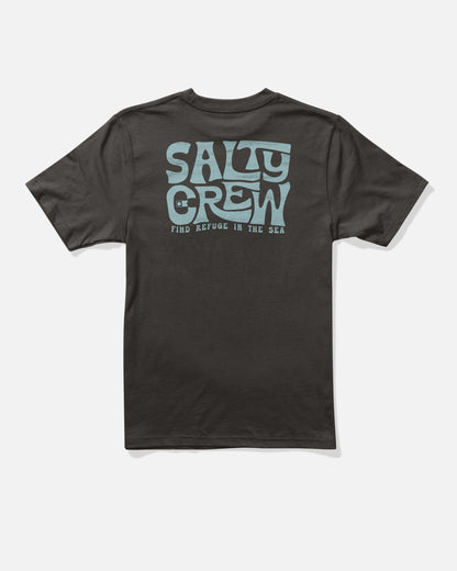 FREESTYLE BOYS SS TEE - BLACK | Salty Crew