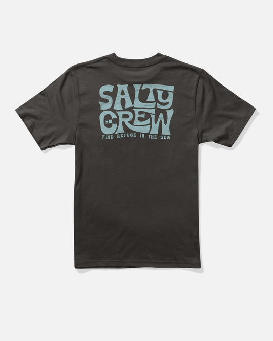 FREESTYLE BOYS SS TEE - BLACK | Salty Crew