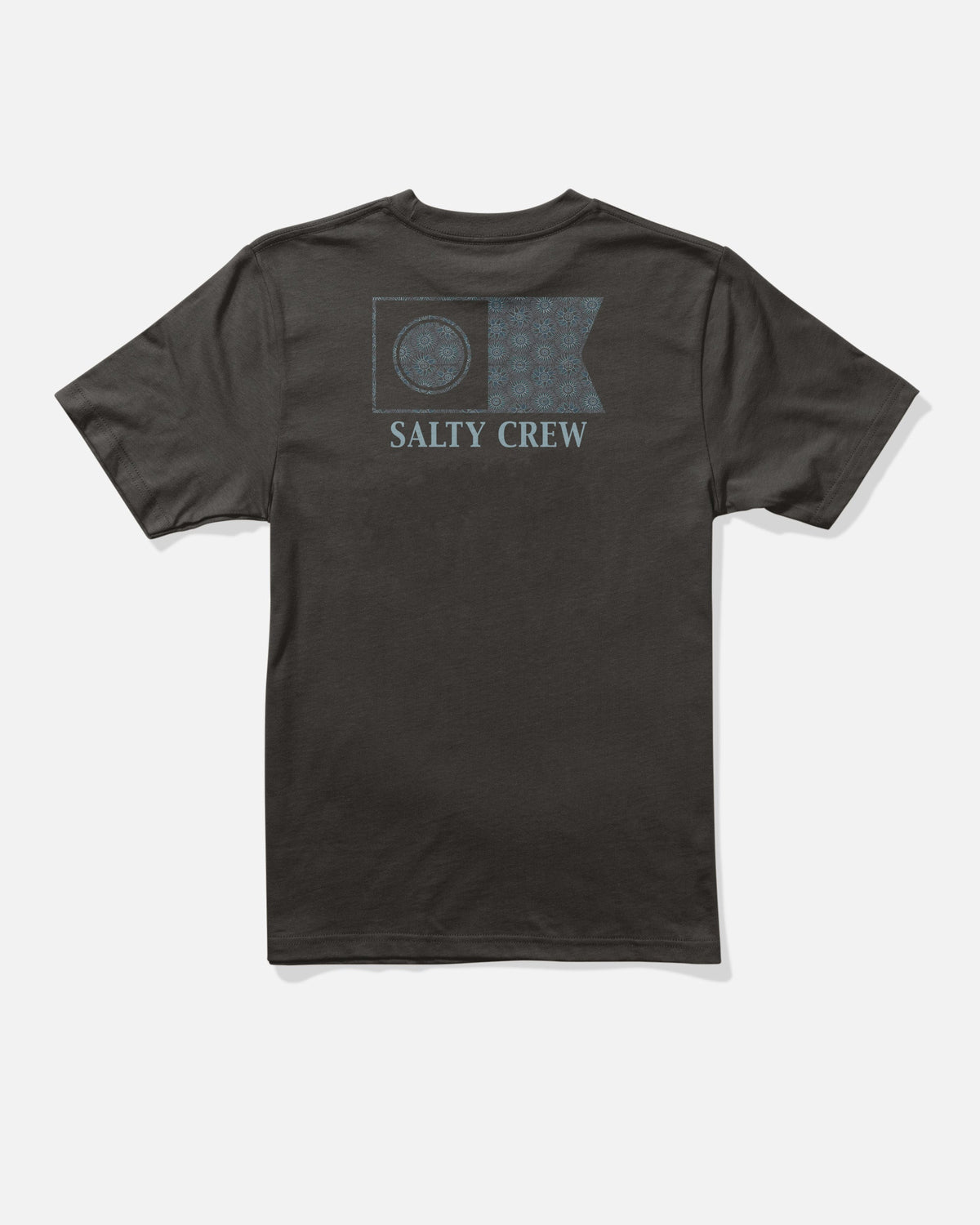 FLAGSHIP BOYS SS TEE - BLACK | Salty Crew