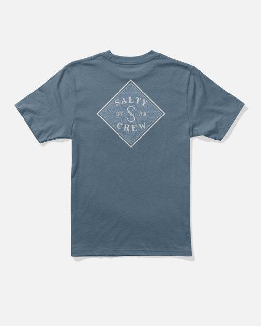 TIPPET FILL BOYS SS TEE - Slate | Salty Crew