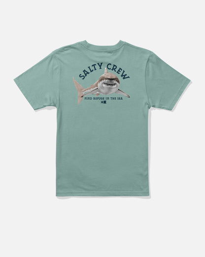 LURKING BOYS SS TEE - Mackerel | Salty Crew
