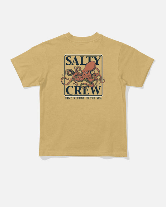 INK SLINGER TODDLER SS TEE - Mineral Yellow | Salty Crew