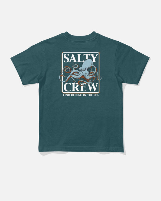 INK SLINGER TODDLER SS TEE - Atlantic Blue | Salty Crew