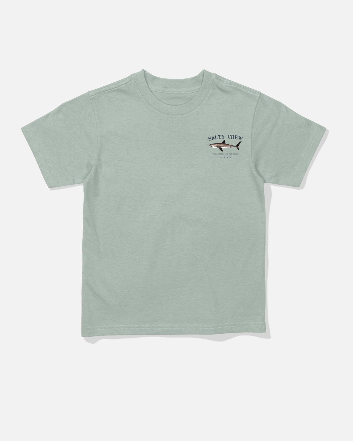 BRUCE TODDLER SS TEE - Aqua Grey | Salty Crew