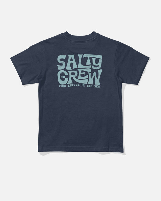 FREESTYLE TODDLER SS TEE - Navy | Salty Crew