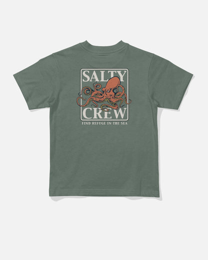 INK SLINGER TODDLER SS TEE - Laurel Wreath | Salty Crew