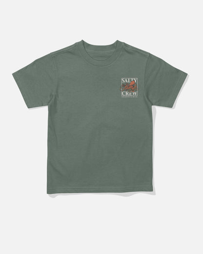 INK SLINGER TODDLER SS TEE - Laurel Wreath | Salty Crew