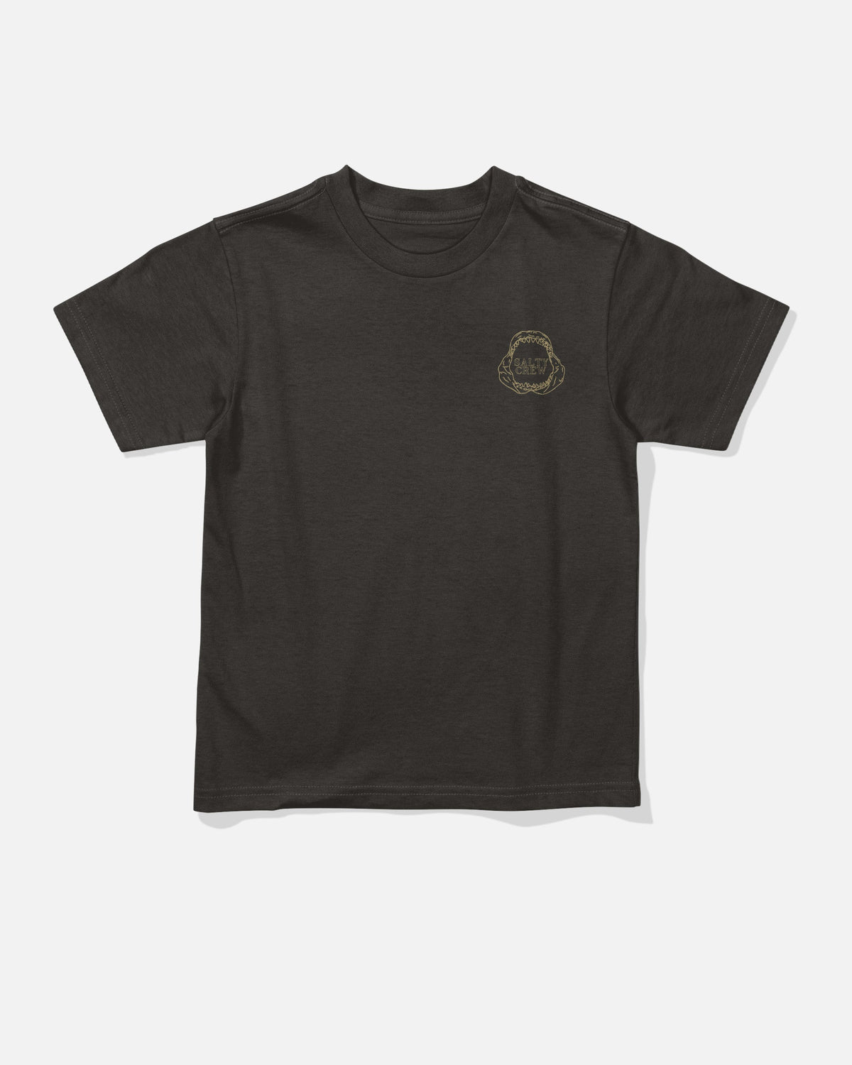 GREAT WHITE TDDLR SS TEE - BLACK | Salty Crew