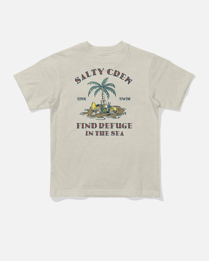 DESERTED TODDLER SS TEE - Bone | Salty Crew