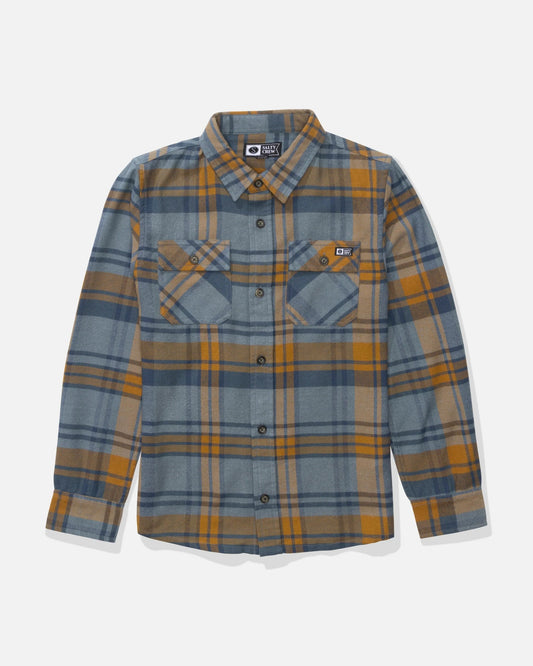 DAYBREAK BOYS FLANNEL - Washed Green | Salty Crew