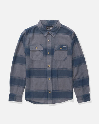 DAYBREAK BOYS FLANNEL - Midnight Navy | Salty Crew