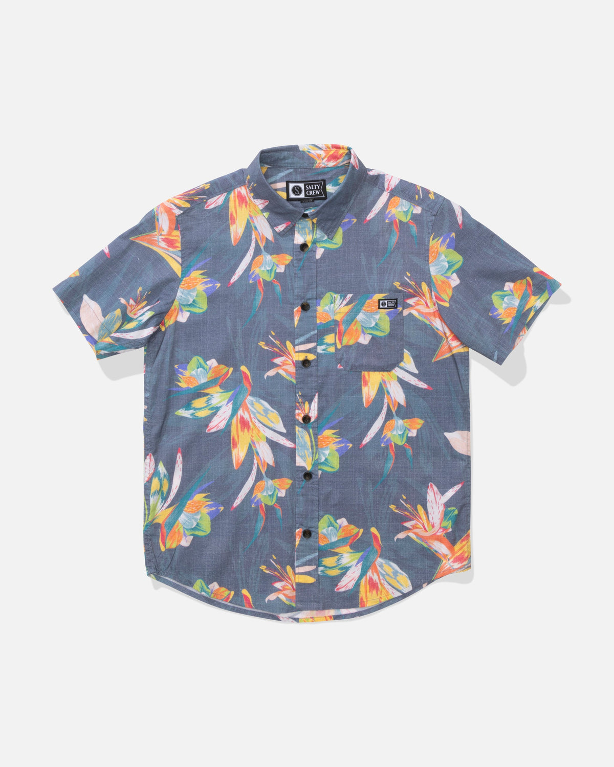 CREW BOYS SS WOVEN - Dark Shadow | Salty Crew