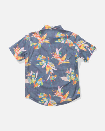 CREW BOYS SS WOVEN - Dark Shadow | Salty Crew