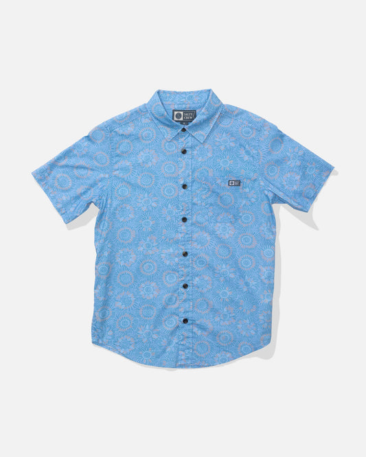 CREW BOYS SS WOVEN - Coast Blue | Salty Crew