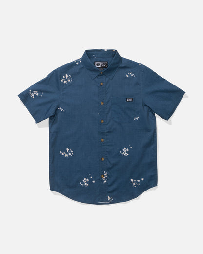 CREW BOYS SS WOVEN - Mid Blue | Salty Crew
