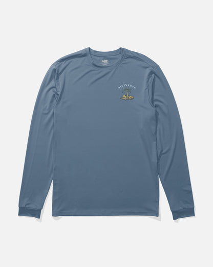 DESERTED BOYS LS SUNSHIRT - Captains Blue | Salty Crew