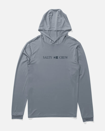 RAIL BOYS HOOD SUNSHIRT - Shark Skin | Salty Crew